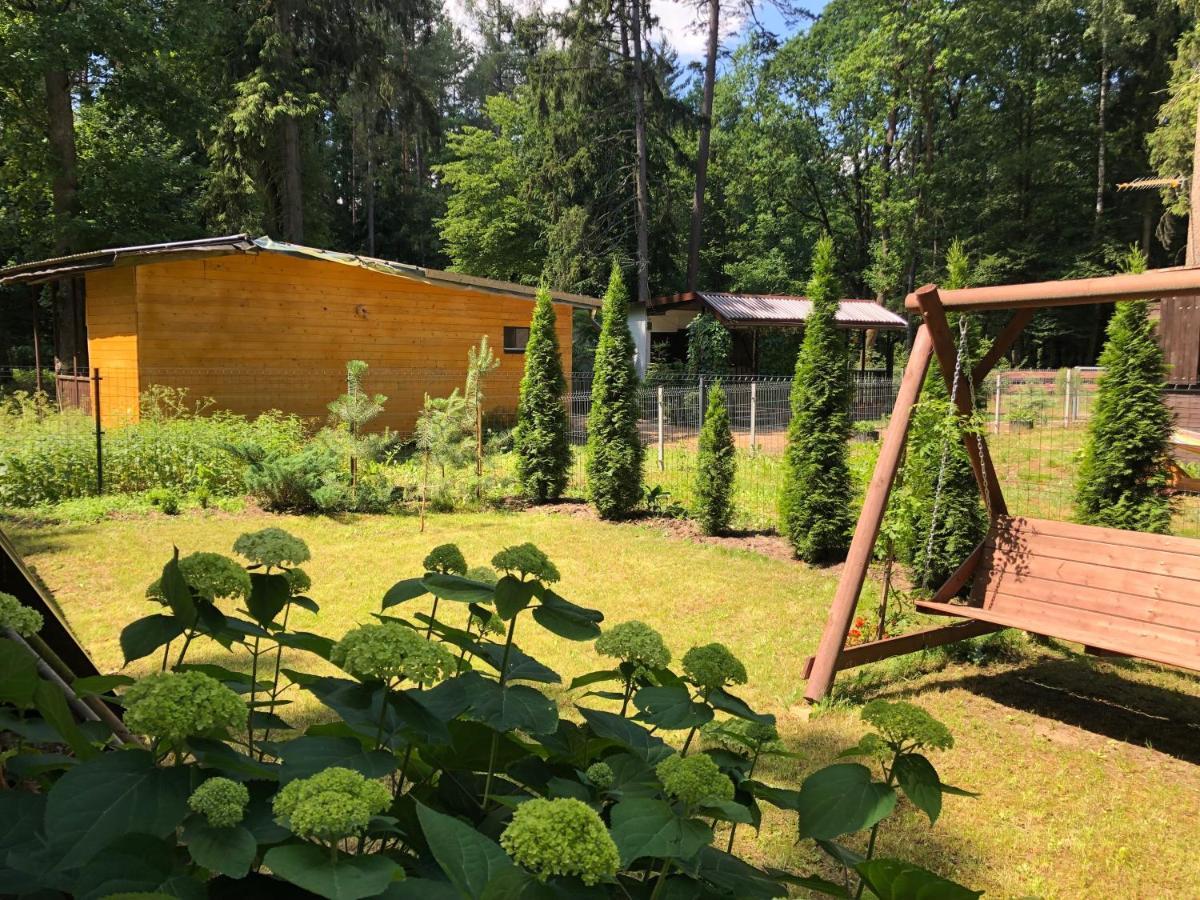 Letnisko Symsar 6, Drewniany Letniskowy Z Ogrodem Lodge Klebowo